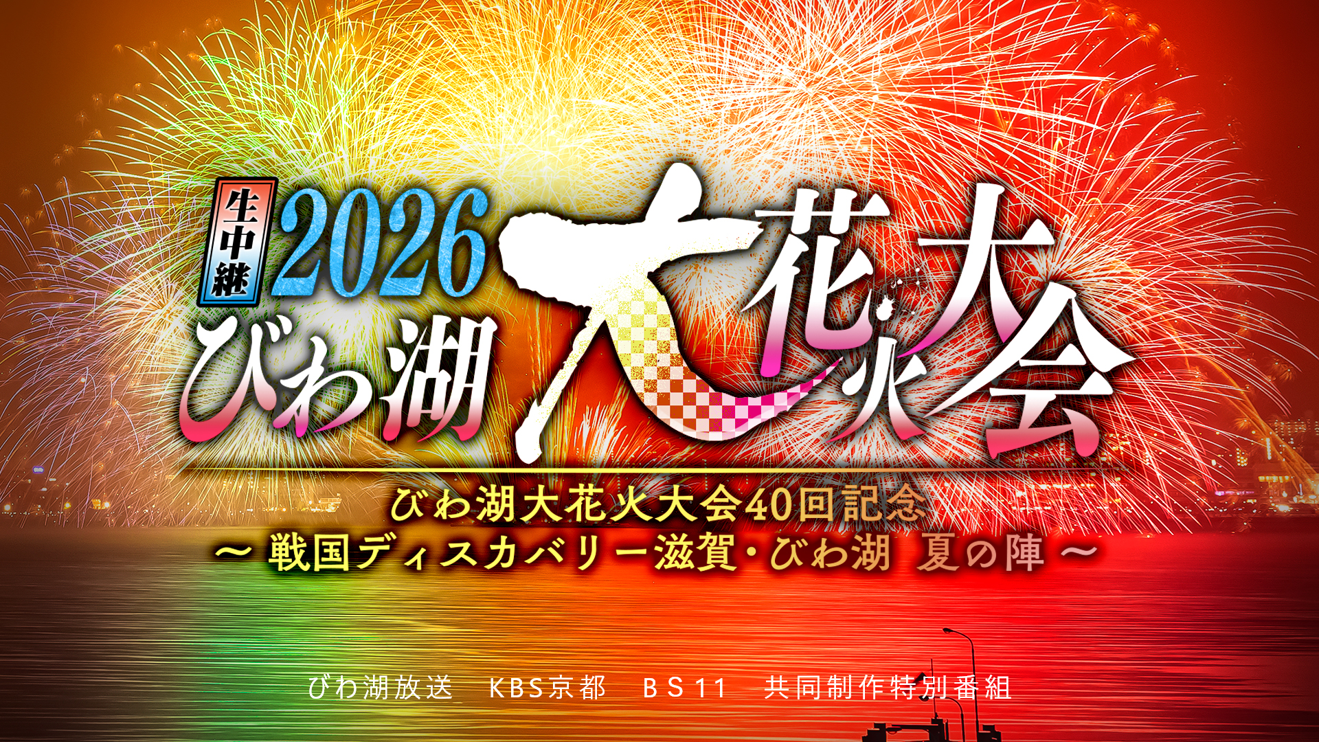 生中継2026びわ湖大花火大会
