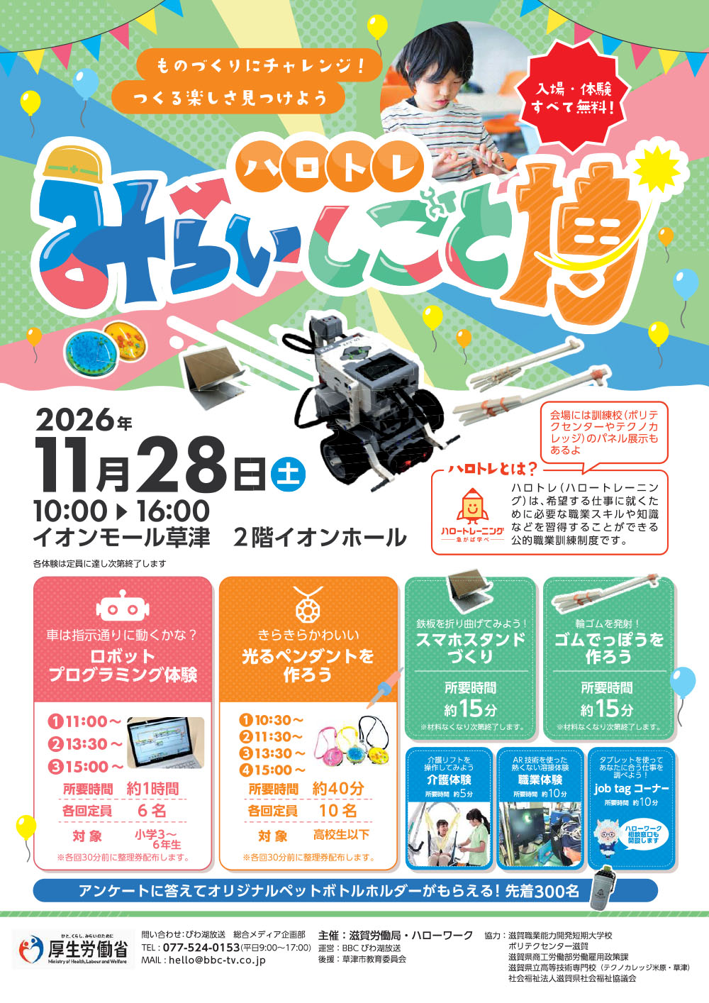 ハロトレ みらいしご博
