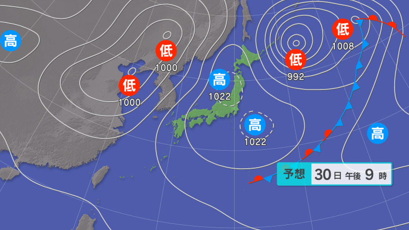 予想天気図