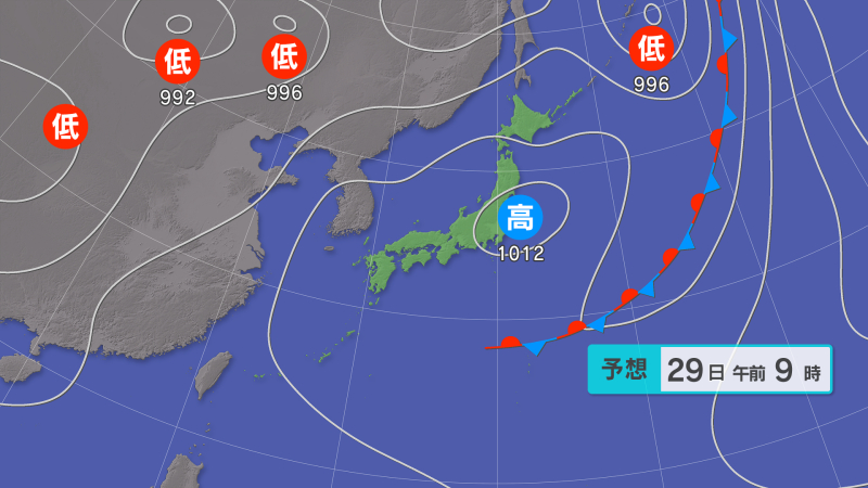 予想天気図