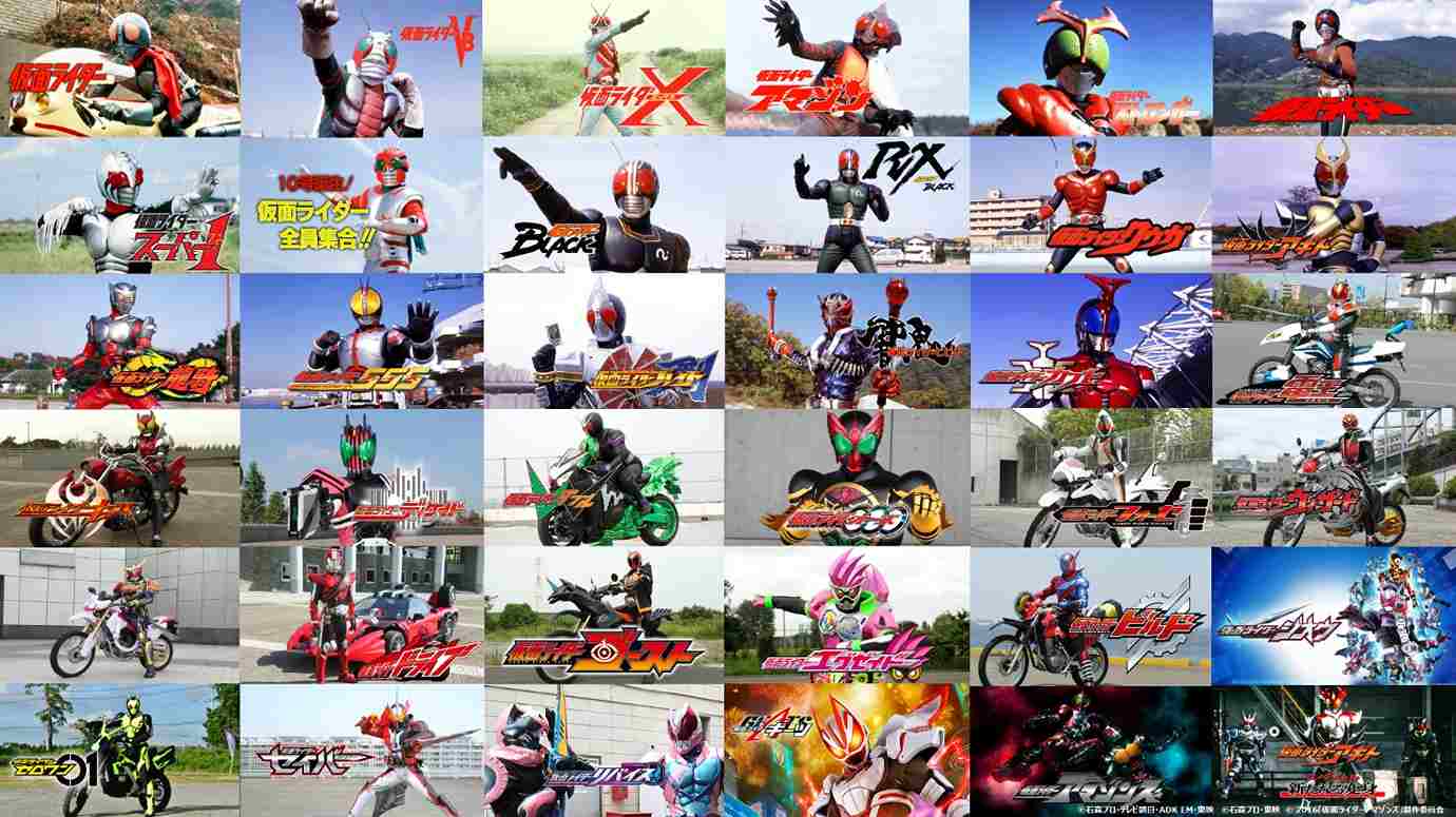 Prime Videoで仮面ライダーシリーズ146作品が見放題